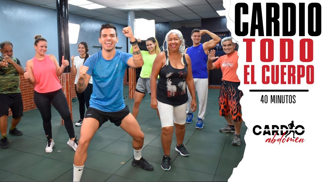 Rutina de CARDIO Todo el Cuerpo QUEMA GRASA | Cardio Full Body | 38 minutos