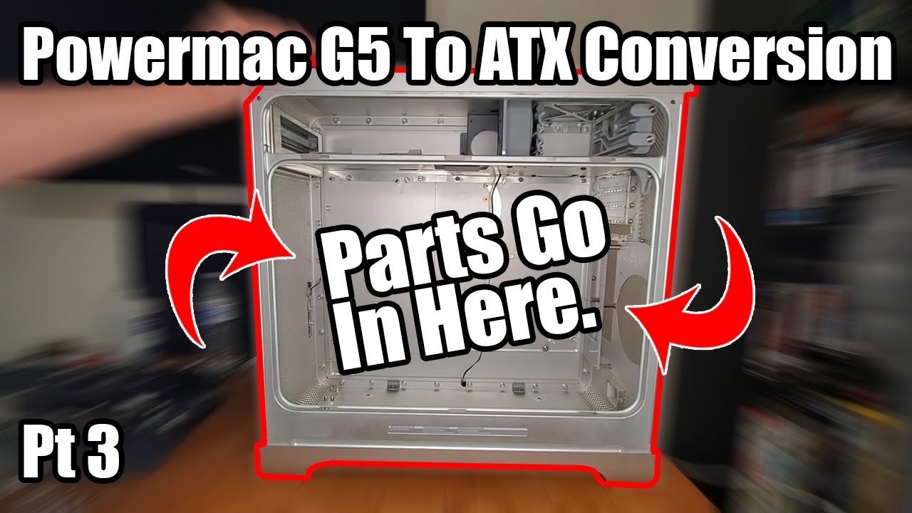 Powermac G5 To ATX Conversion Pt 3