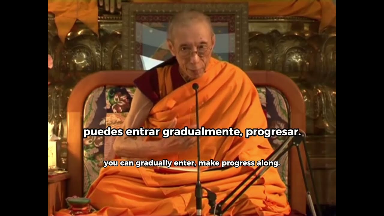 ¿Conoces al Venerable Gueshe Kelsang Gyatso Rimpoché?