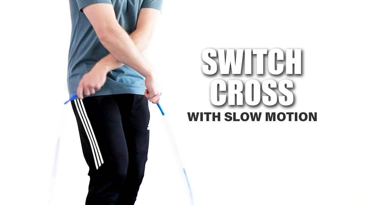 SWITCH CROSS (with slow motion) JUMP ROPE TUTORIAL | COACH NATE K-G