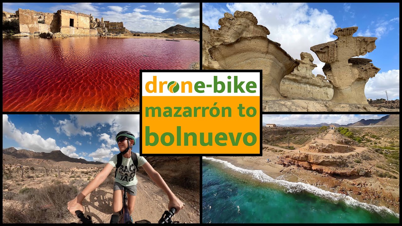Mazarr&oacute;n and Bolnuevo (e-bike and drone tour)