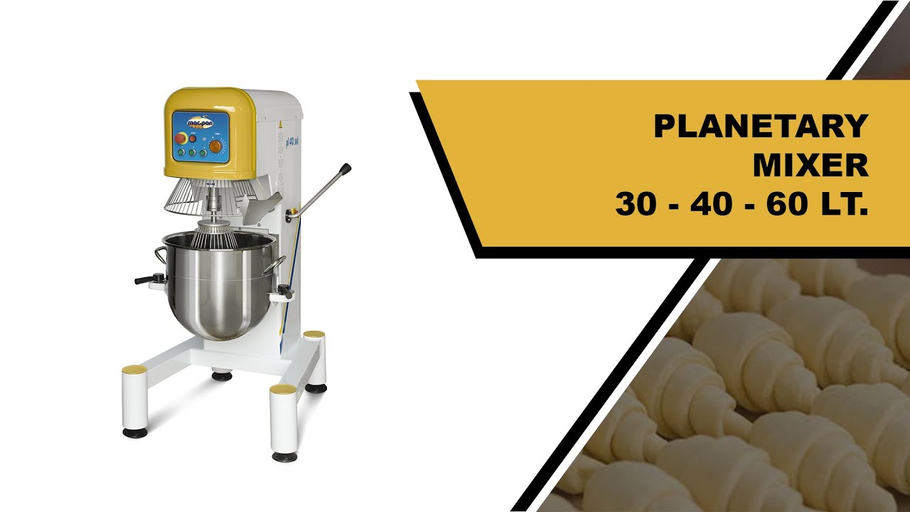 PLANETARY MIXER 30/40/60 LT.