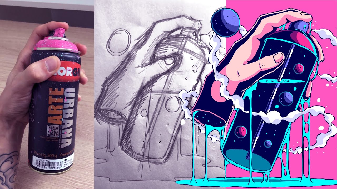 Tutorial - How to draw anything using any reference - From sketch to finish - Adobe Illustrator
