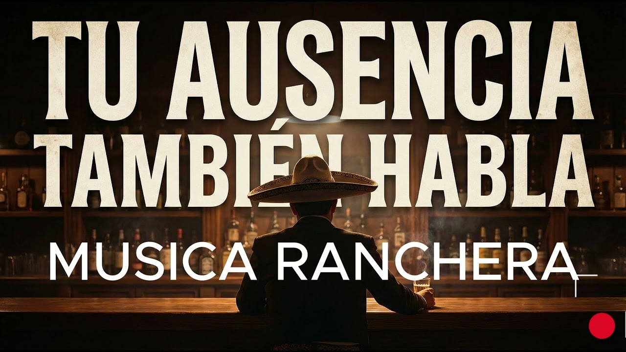 Tu Ausencia También Habla 💔 | Canción Ranchera de Desamor | Regional Mexicano Dolido