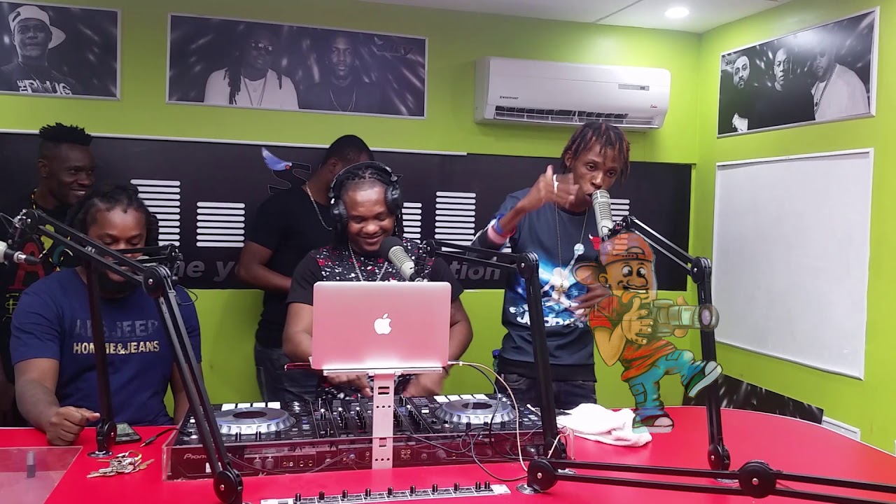 Freestyle nan SkyFm  Dj Hotsquad & Rasta F&ograve;k&egrave; ( Part 1 )
