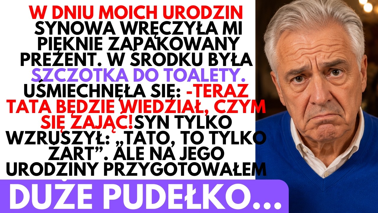 Dostałem od SYNOWEJ szczotkę do toalety. Kilka tygodni p&oacute;źniej syn otworzył m&oacute;j prezent...
