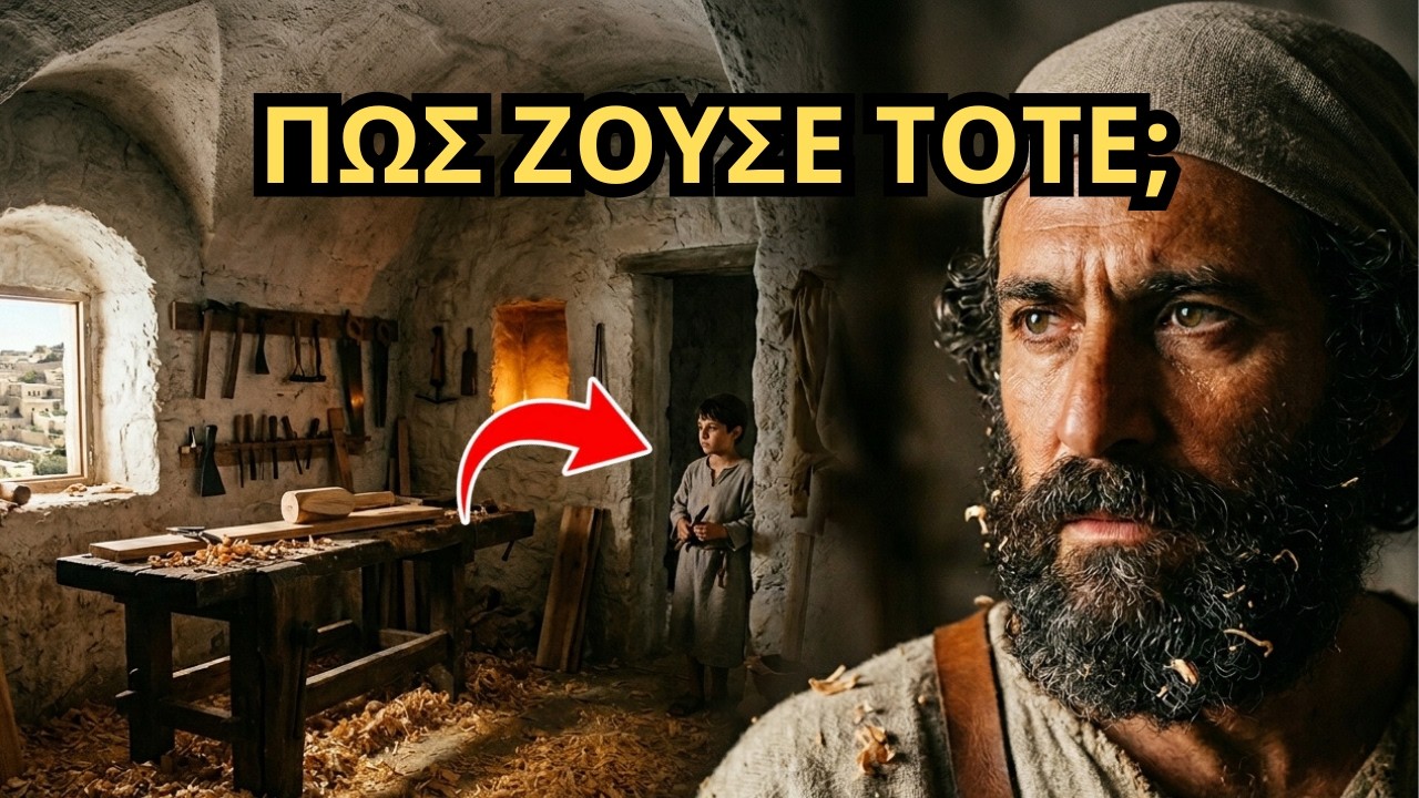 Στο εσωτερικό του σπιτιού ενός ξυλουργού πριν από 2.000 χρόνια: Πώς ζούσε πραγματικά ο Ιησούς