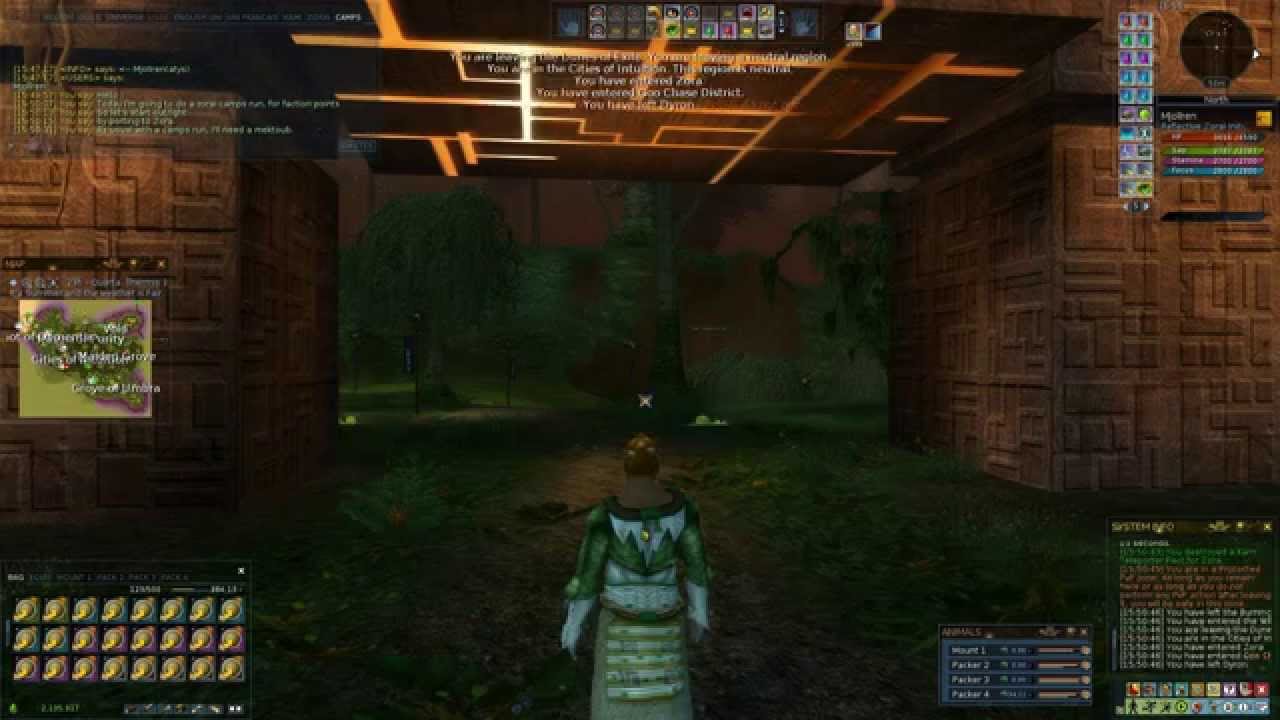 Ryzom - Kitin observation camps run (Zorai)
