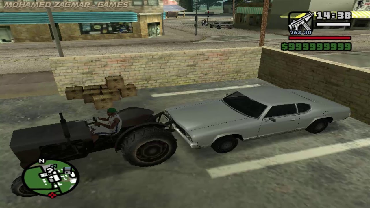 الجزء4 : طريقة الحصول على سيارة مضادة للرصاص والحرائق والاصطدامات | Gta San Andreas