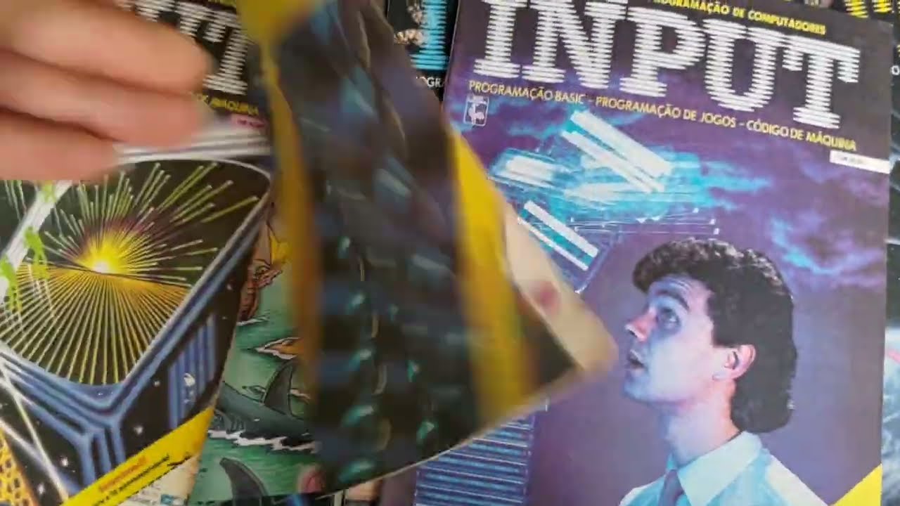 INPUT - S&oacute; para quem &eacute; DEV raiz - a cole&ccedil;&atilde;o de REVISTAS antigas MAIS CARA E RARA que voc&ecirc; j&aacute; viu