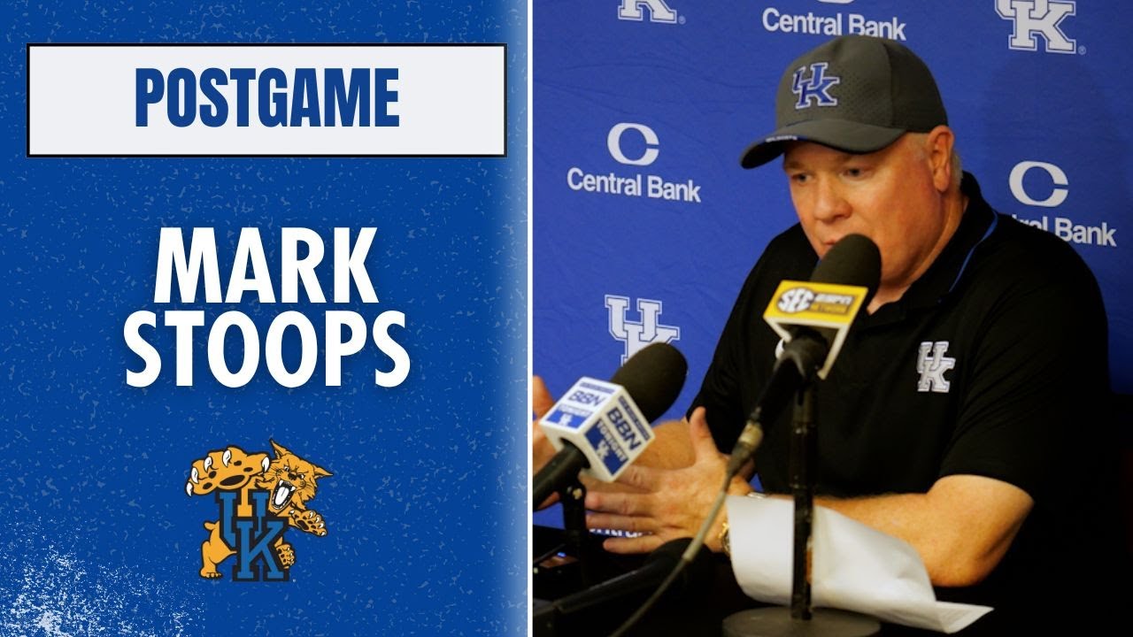 Mark Stoops discusses Kentucky's 35-13 loss to South Carolina