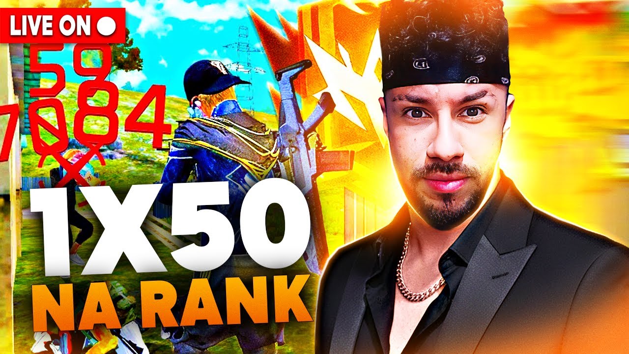 VILMAR LIVES ON 💙  SOLO RANK 💙 LIVE ON 💙 FT MEGADRAGOM E APELAPATO 💙 FREE FIRE MOBILE AO VIVO💙