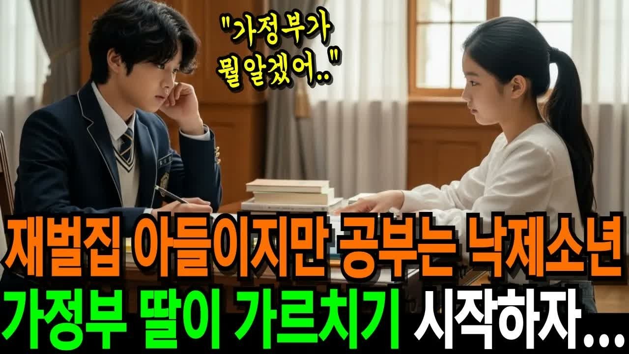 재벌집 아들이지만 공부는 낙제 소년은, 가정부의 딸이 가르치기 시작하자   ｜ 반전사연 ｜ 인생사연 ｜ 오디오북