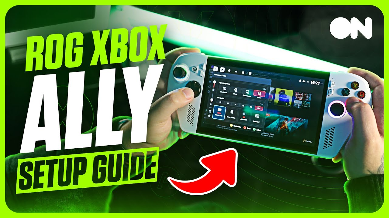 Как настроить ROG Xbox Ally и ROG Xbox Ally X