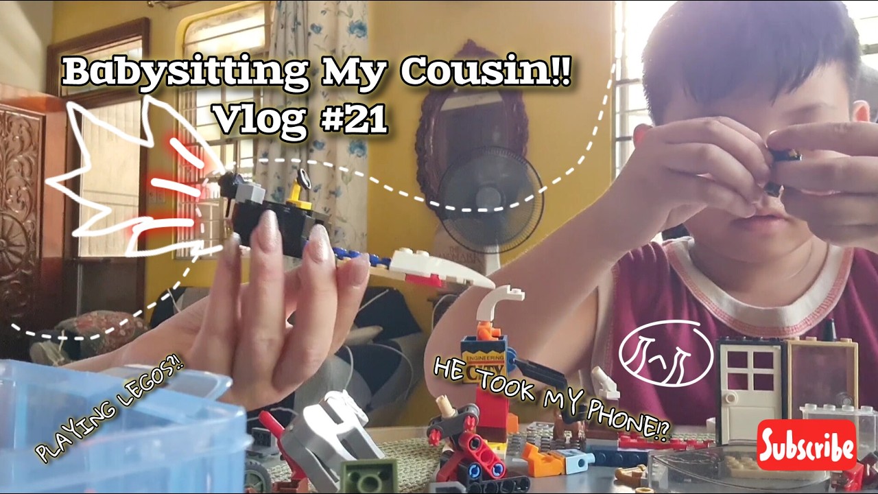 Babysitting My Cousin!! (PHILIPPINES VLOG #21) - August 2024