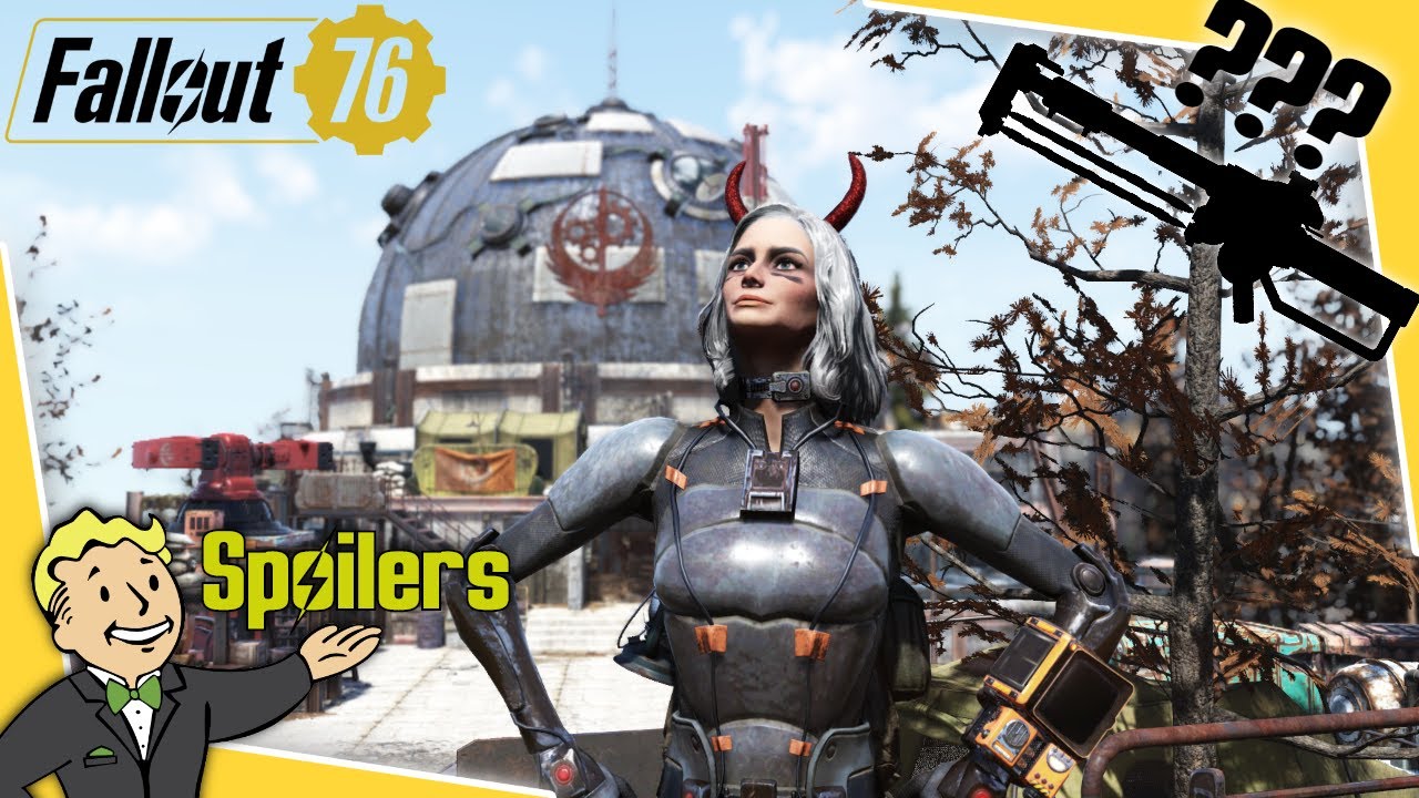 Fallout 76 - All New Steel Dawn Weapons & Armor! (Spoilers)