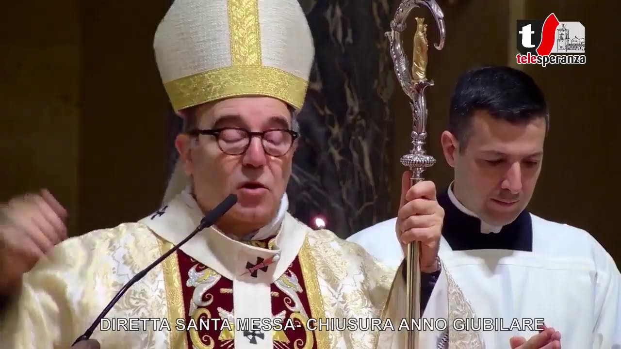 DIRETTA SANTA MESSA - CHIUSURA ANNO GIUBILARE