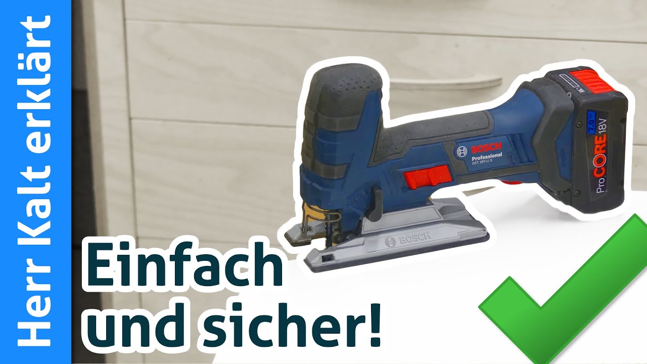 Stichsäge beherrschen: Anleitung für Anfänger