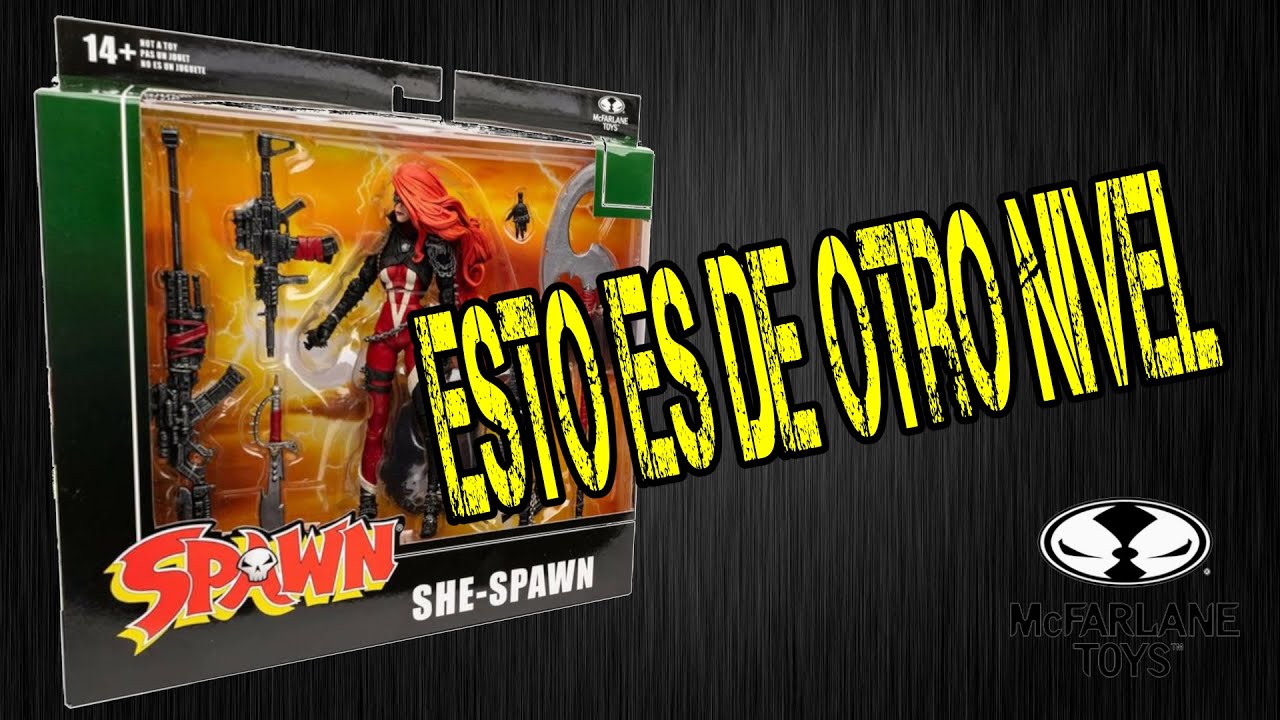 She Spawn! Mcfarlane al nivel Dios!