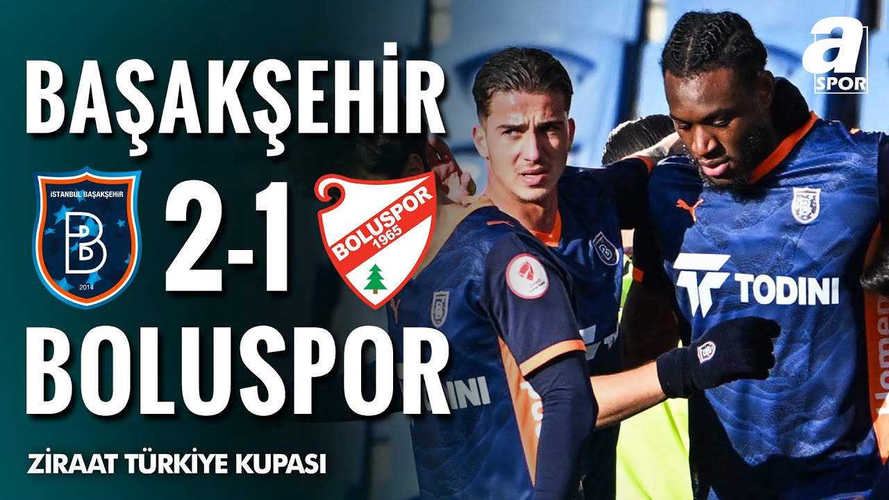 Başakşehir 2-1 Boluspor MAÇ ÖZETİ | Ziraat Türkiye Kupası | 13.01.2026