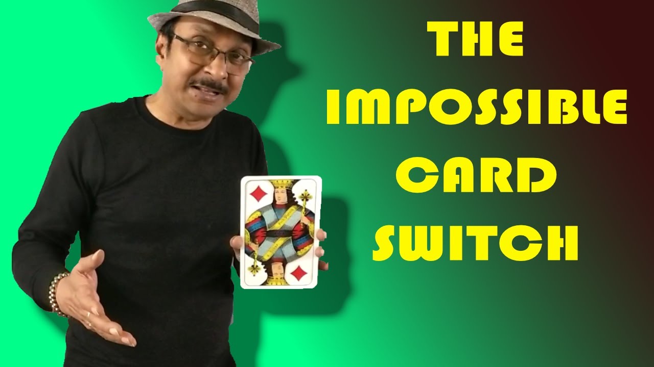 The Jumbo Card Switch! #easy_magic_trick #magician