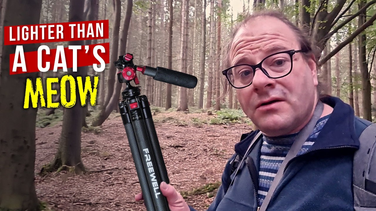 Real World Woodland Photography with the Tiny Freewell Travel Tripod.