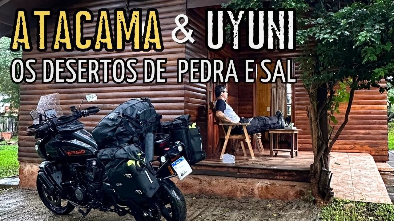 [EP 01] Atacama e Uyuni de Moto: Os Desertos de Pedra e Sal