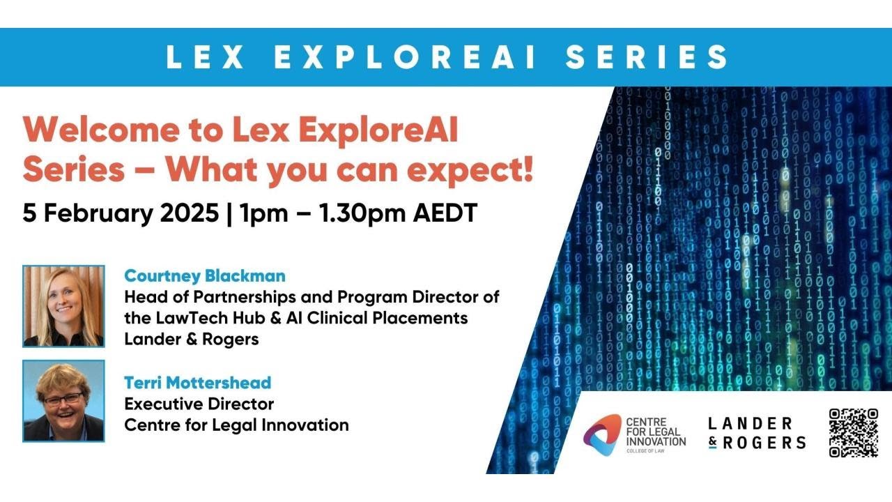Welcome to Lex ExploreAI Series – What you can expect!