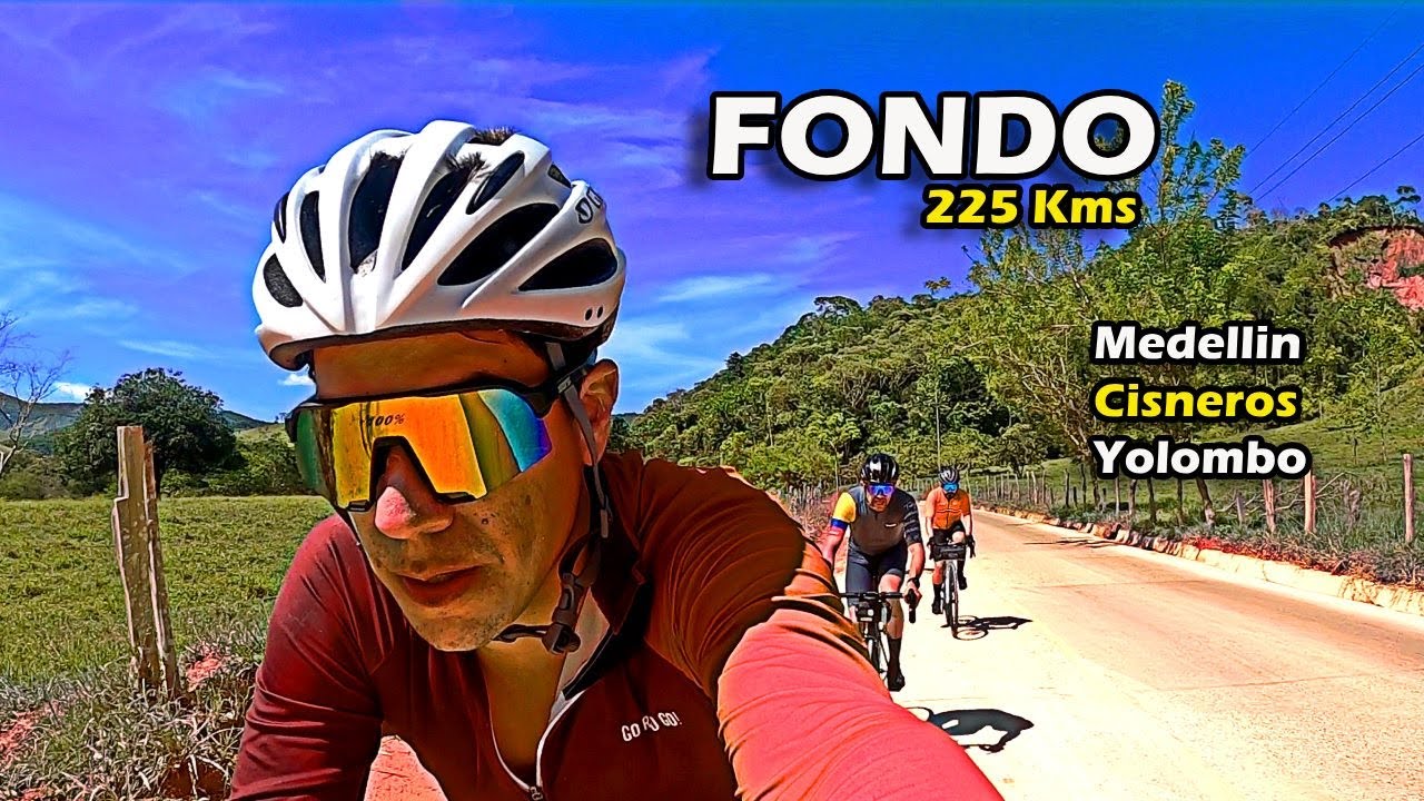 FONDO MEDELLIN CISNEROS YOLOMBO EN BICI DE RUTA
