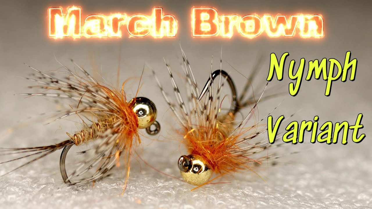 March Brown Nymph Variant || fly tying
