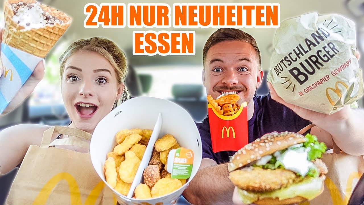 Wir testen ALLE FAST FOOD Neuheiten an 1 Tag