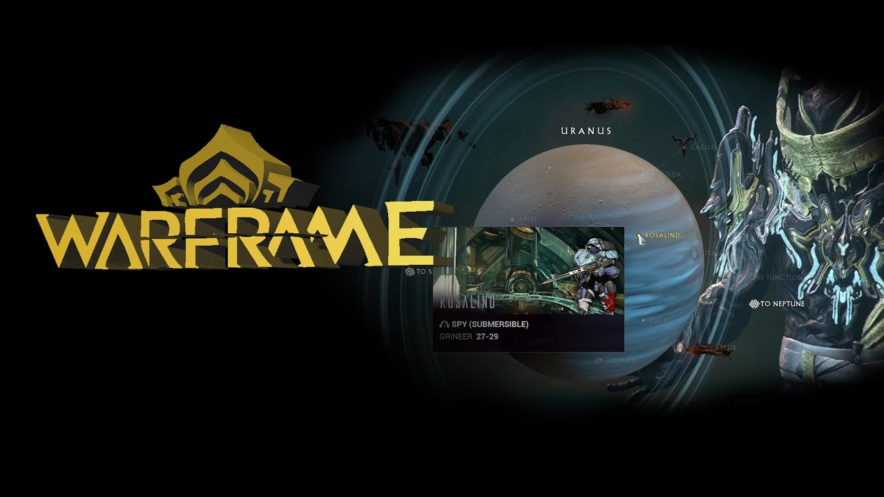 [WARFRAME] Uranus Spy Mission (ROSALIND)#games #warframe #freetoplay