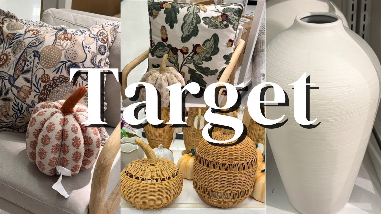 NEW 2025 DECOR AT TARGET! Studio McGee + Threshold Fall 2025 | Target Shop With Me!