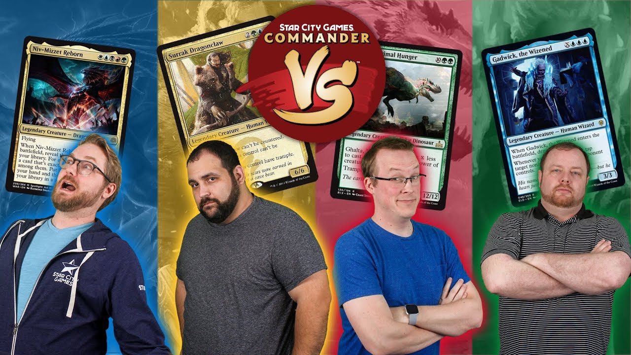 Commander VS S18E2: Niv-Mizzet VS Surrak VS Ghalta VS Gadwick | EDH