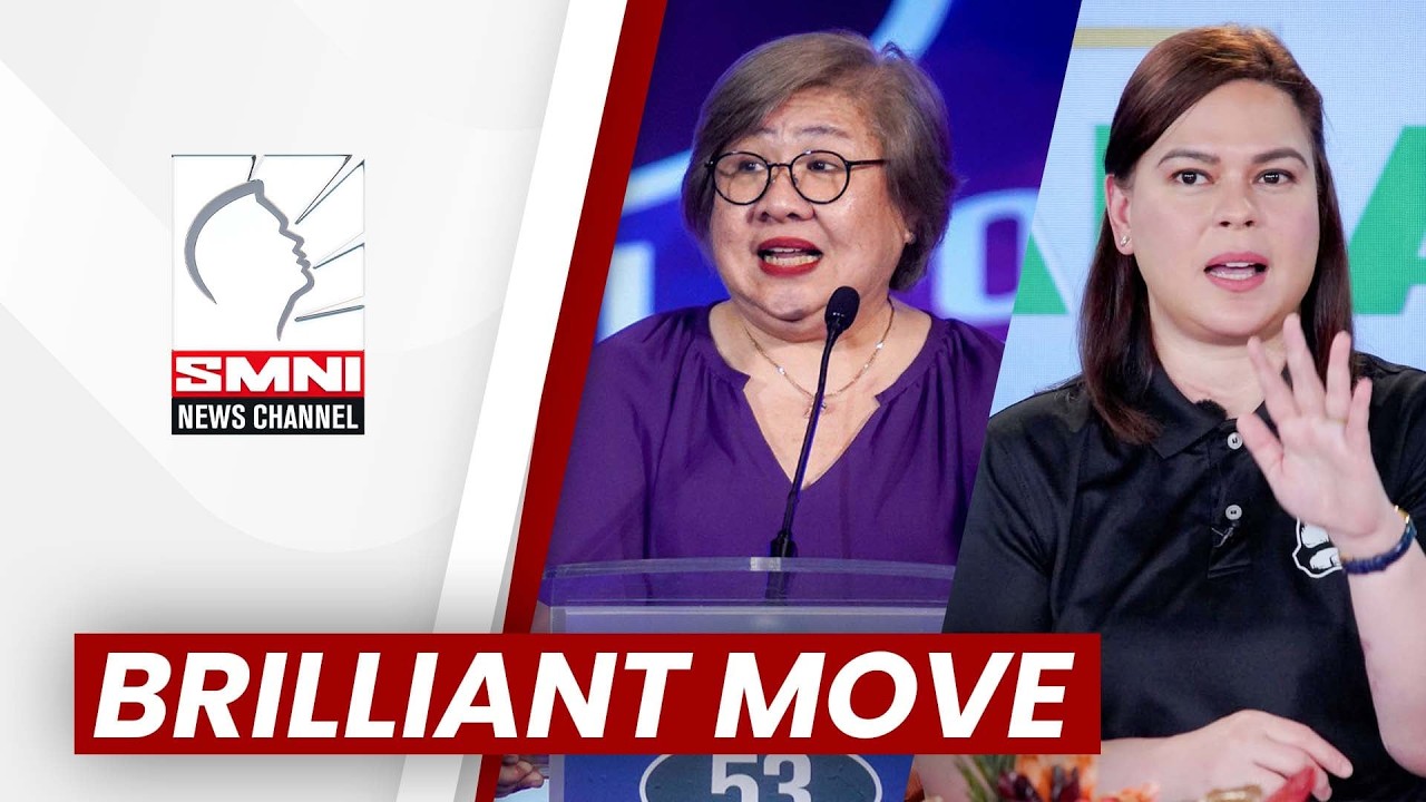 BRILLIANT MOVE | Deklarasyon ni VP Sara sa kanyang pagtakbo bilang pangulo sa 2028, hinimay