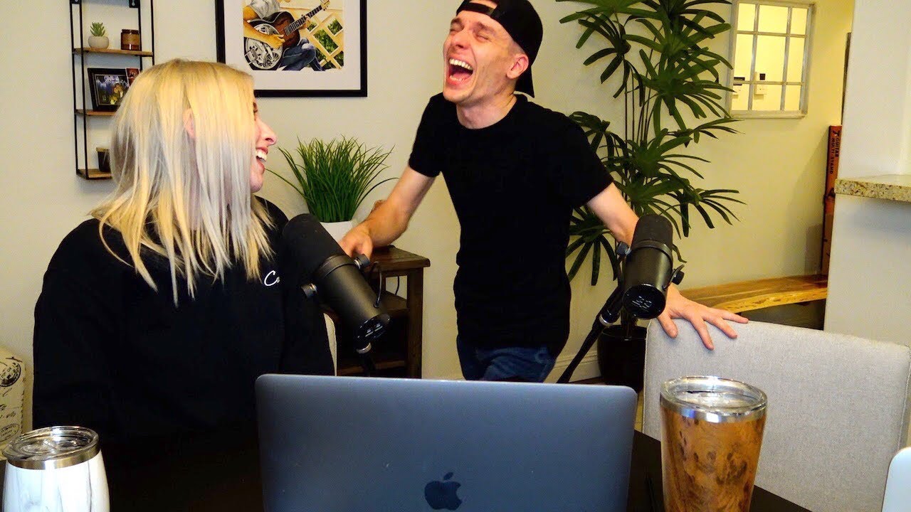 We couldn’t stop laughing (bloopers)