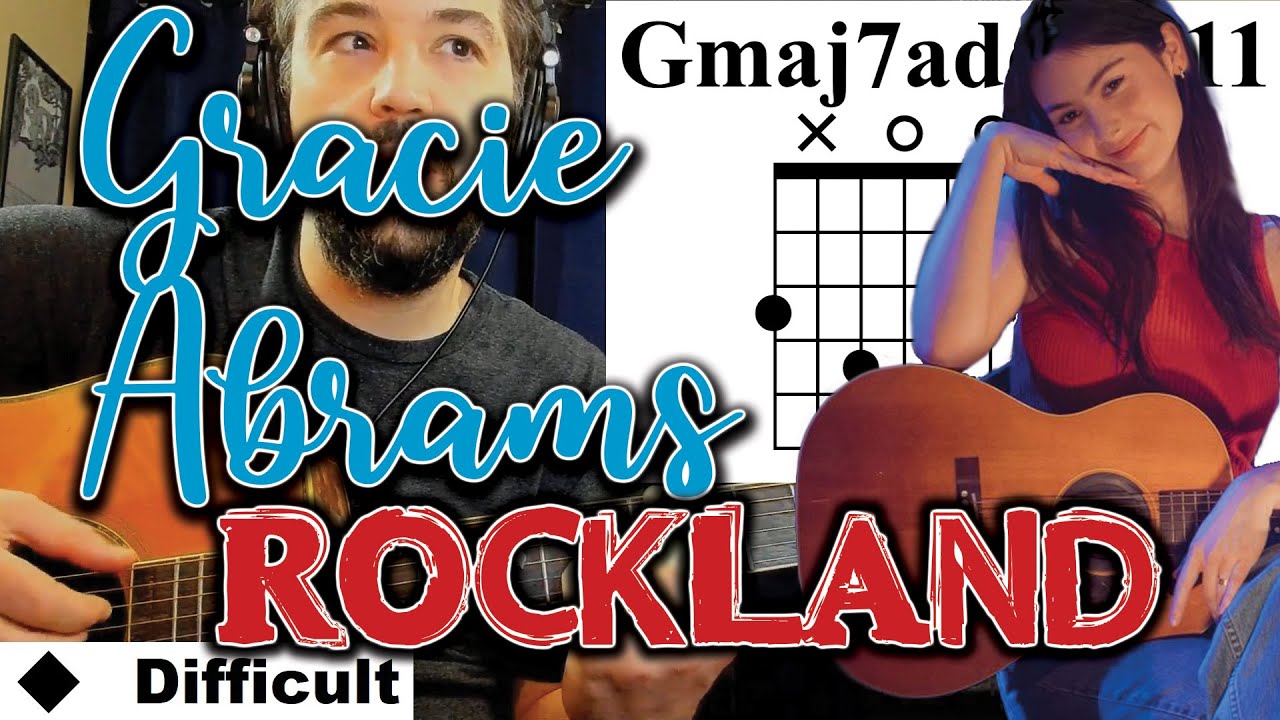 Guitar Tutorial - Gracie Abrams - Rockland (Lesson + Tab)