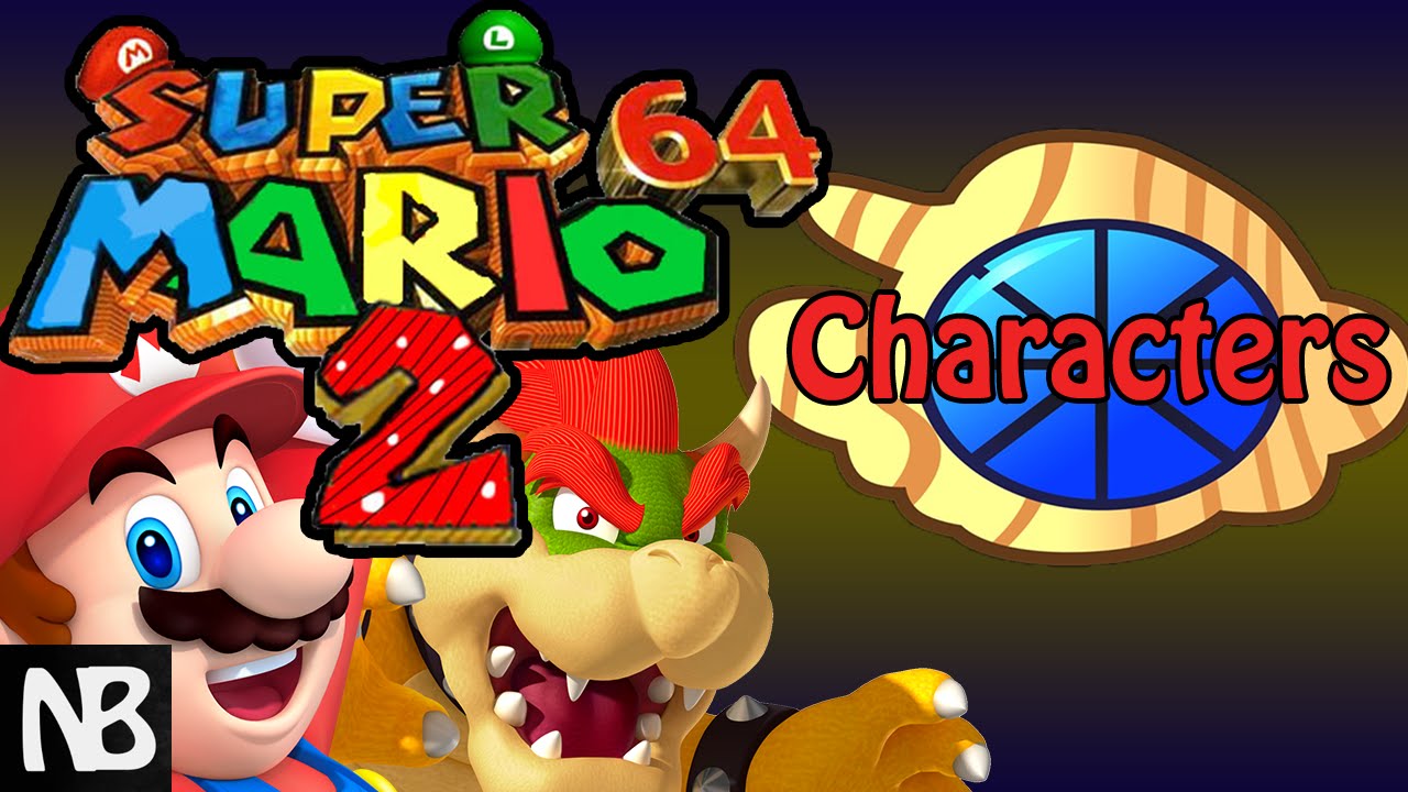Concepts for Super Mario 64 2!! Characters (Pt. 3)