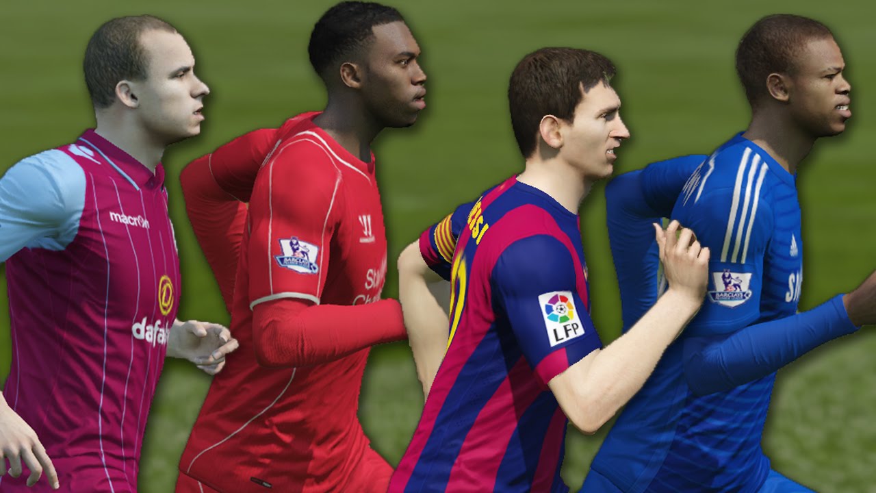 Fastest Strikers in FIFA 15 | Speed Test