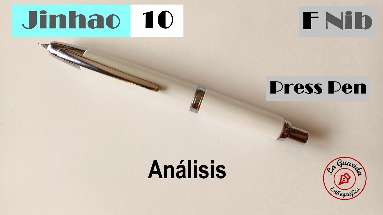 Jinhao 10 Press Pen - Plumín F Jinhao