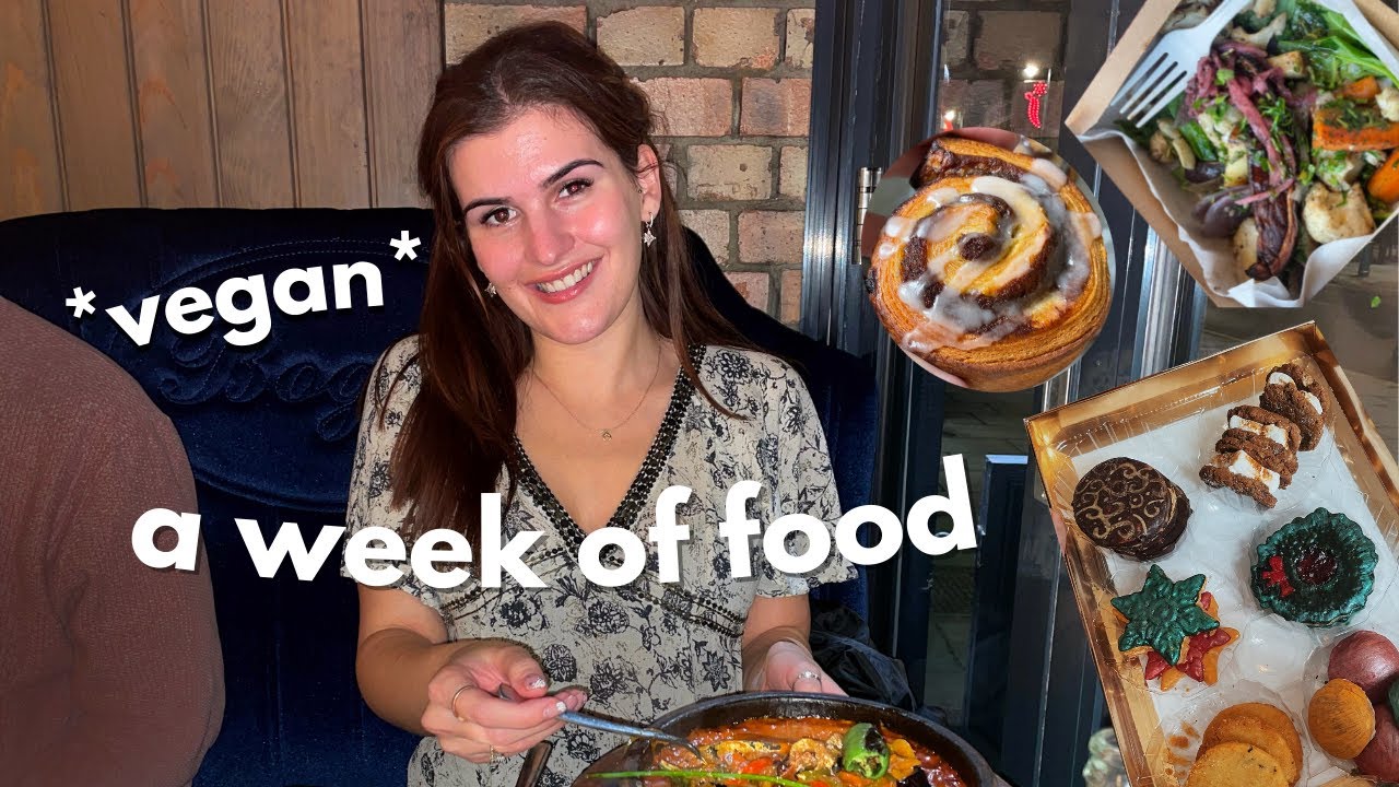 vegan what i eat in a week (christmas version)