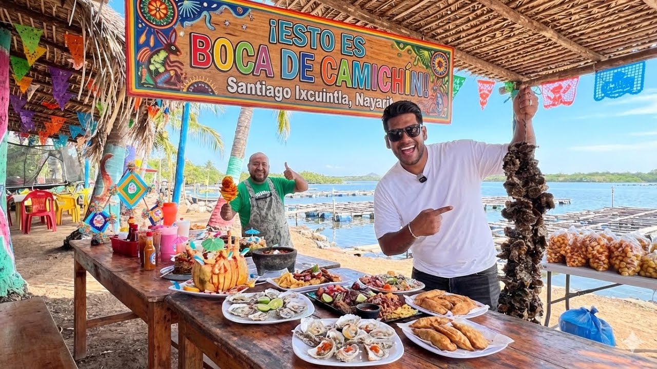 Sabor a Nayarit: Mariscos y Ostiones de Boca de Camichin en Santiago Ixcuintla.