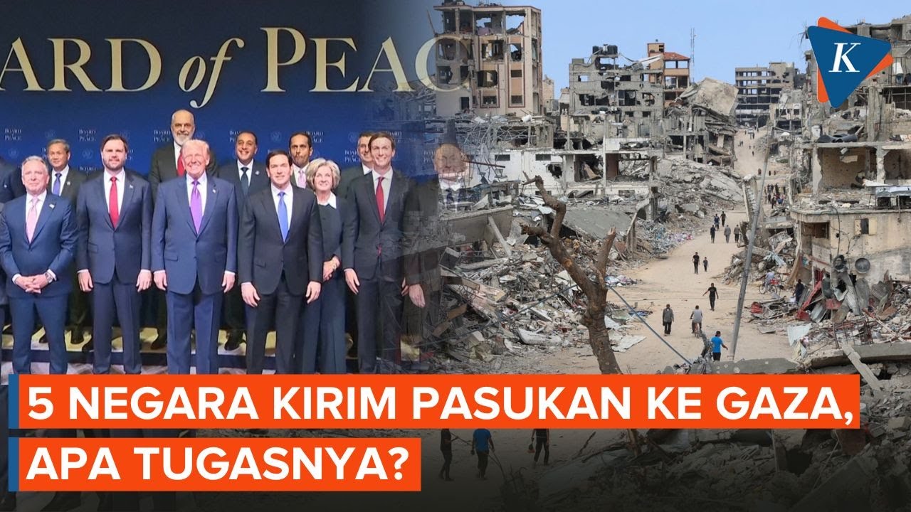 5 Negara Sepakat Kirim Pasukan ke Gaza Termasuk RI, Apa yang Akan Dilakukan?