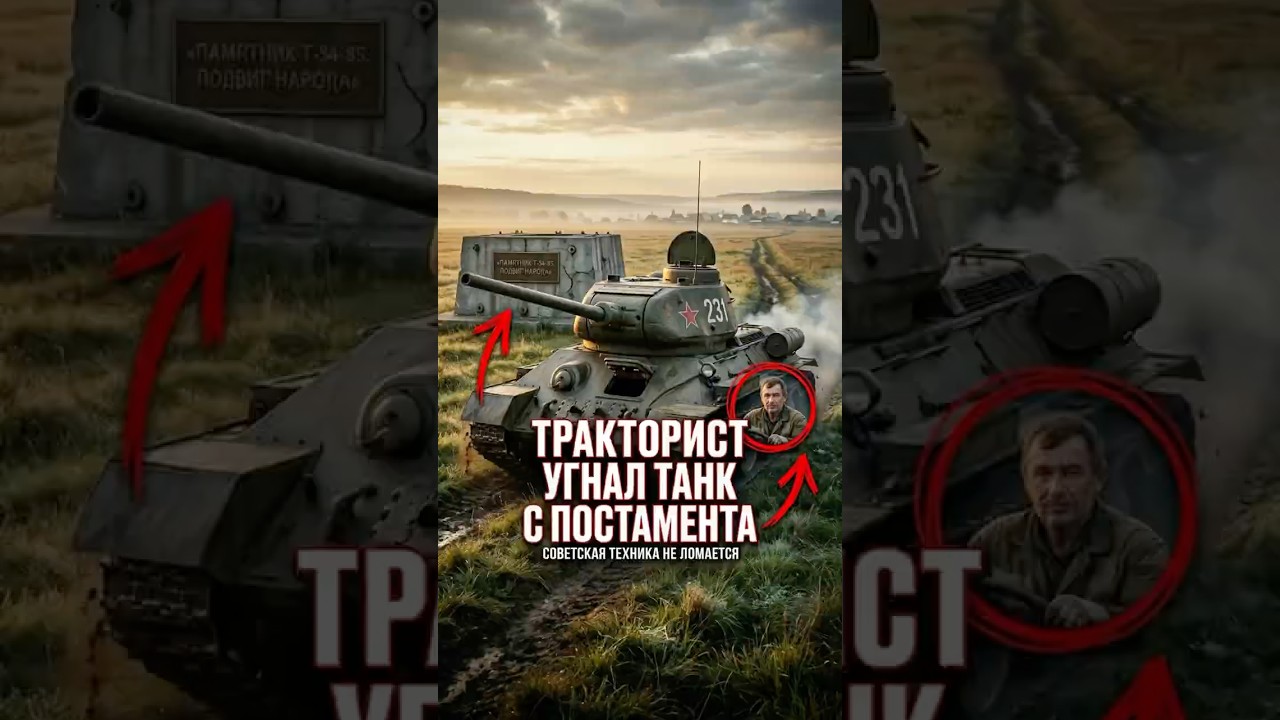 КАК ТРАКТОРИСТ УГНАЛ ТАНК.