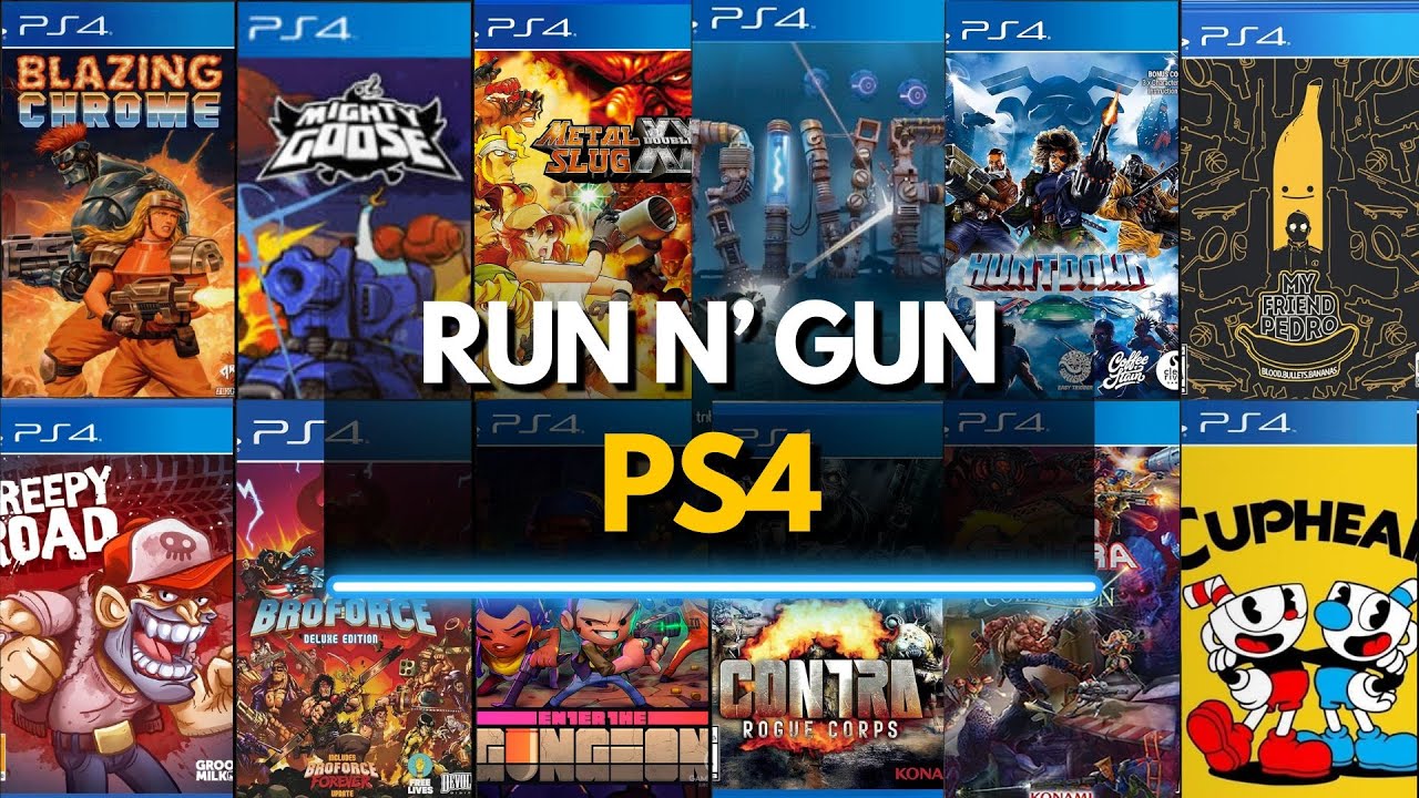 Top 40 Best Run ’n Gun Games on PS4 You Need to Play