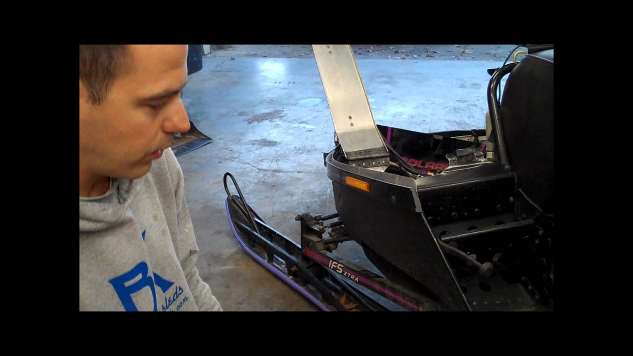 How To:  Track Removal (Snowmobile)