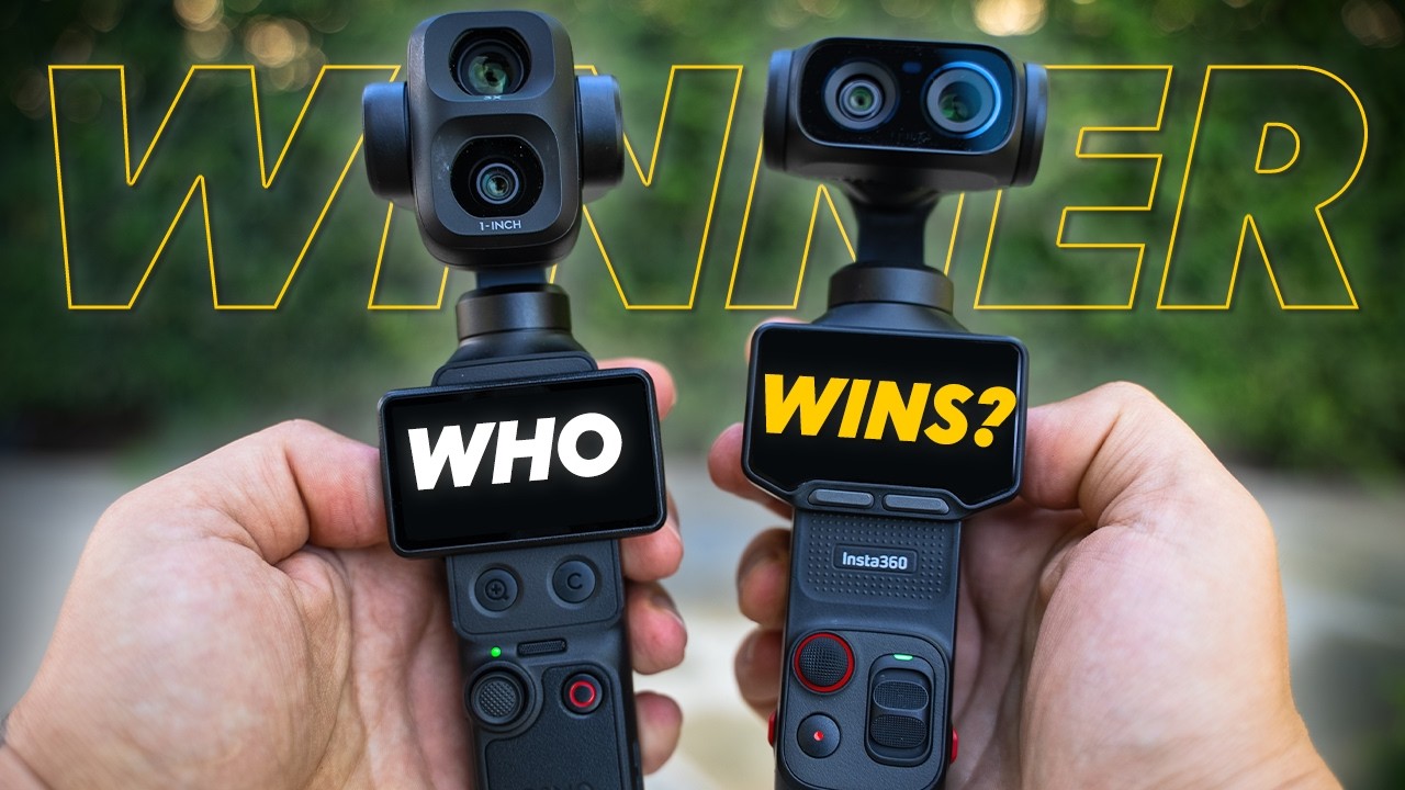Insta360 Luna Ultra против DJI Pocket 4P: у нас есть ПОБЕДИТЕЛЬ