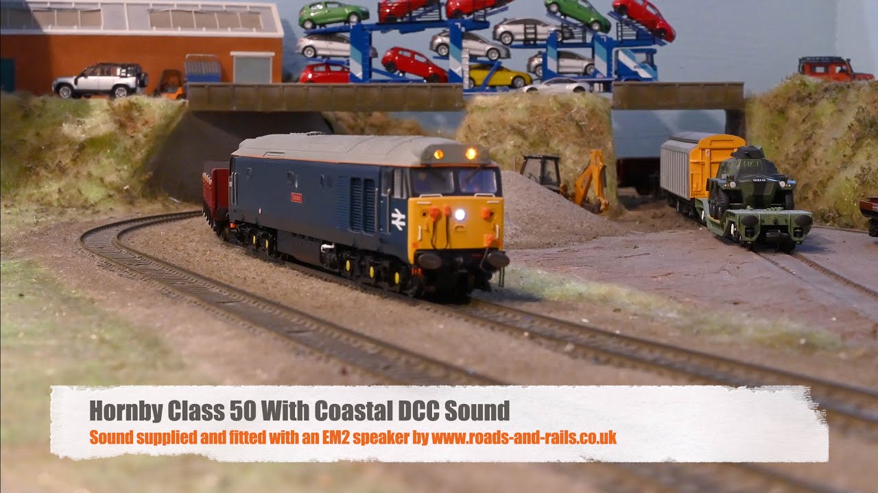 Hornby Class 50 With Coastal Sound And An EM2 Speaker