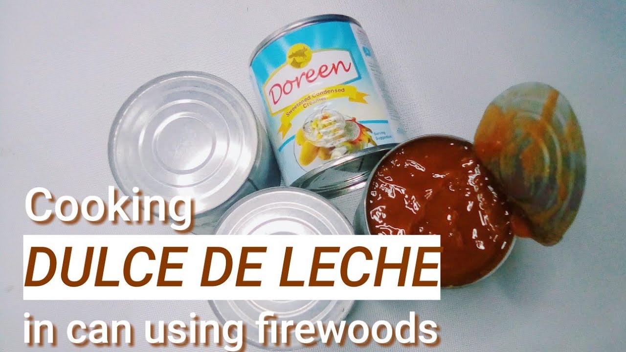 DULCE DE LECHE IN CAN | HOW TO MAKE DULCE DE LECHE USING CONDENSED MILK