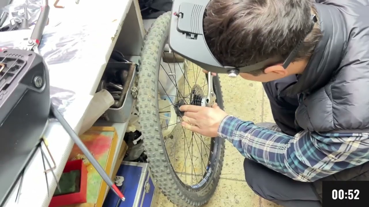 Установка на велосипед Bafang 750W 48V BBS02B